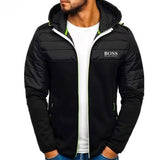 Herren-Kapuzenpullover mit Reißverschluss