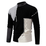 Thomas | Einzigartiger Patchwork-Pullover