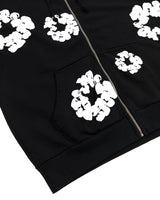 Cotton Wh Zip Hoodie