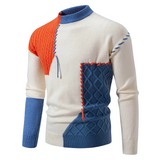 Thomas | Einzigartiger Patchwork-Pullover