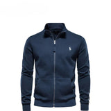 Klassischer Pullover mit Reißverschluss
