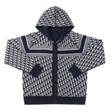 CD Hoodie Monogram Knit