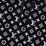 LV Hoodie Black Monogram Gradient