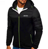 Herren-Kapuzenpullover mit Reißverschluss