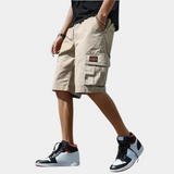 Pantaloni Cargo Estivi Confortevoli per Uomini con Tasche Funzionali