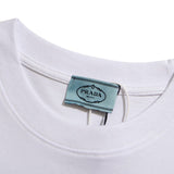 PRD T-shirt Milano Triangle Logo White