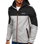 Herren-Kapuzenpullover mit Reißverschluss