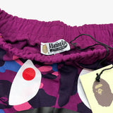 BP Shorts Camo Shark Shorts Purple