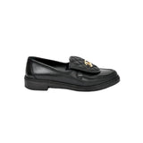 MOCASSINO CC IN PELLE TRAPUNTATA NERO ORO