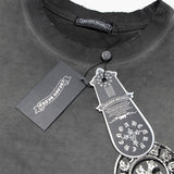 CHRM HRTS T-shirt Distressed Horseshoe Grey Logo