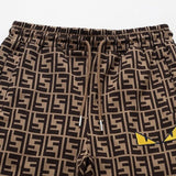 FND Set Tracksuit Monogram Beige