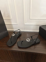 GC Interlocking Thong Sandals - sole detail