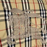 BRBRY X SPRM Jacket Plaid Shearling Collar