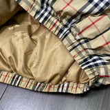 BRBRY X SPRM Jacket Plaid Shearling Collar