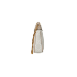 BORSA MINI OPHIDIA SUPREME BEIGE E BIANCO