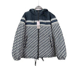 CD Jacket Monogram Hooded Puffer DO066