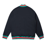 GG Jacket Full Zip Monogram Track Black