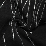 CHRM HRTS Sweatshirt Rhinestone Graphic CH048