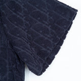 CD T-shirt Embossed Monogram Navy