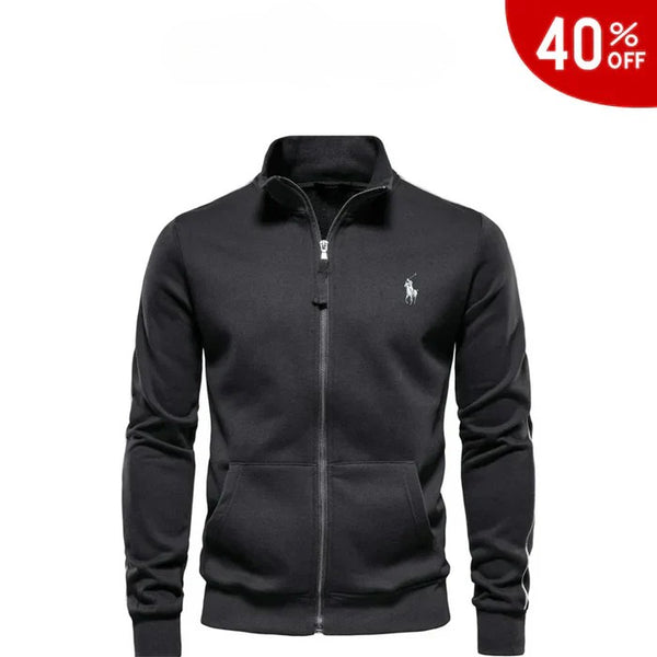Classic Zip-Up Sweater
