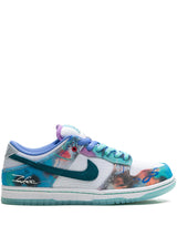 Futura Laboratories baskets SB Dunk 'Bleached Aqua'