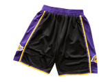 PANTALONCINI DA BASKET LAKERS – NERO/GIALLO/VIOLA