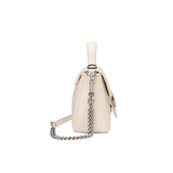 BORSA A MANO MINI DONNA GG MARMONT MATELASSÉ BIANCO
