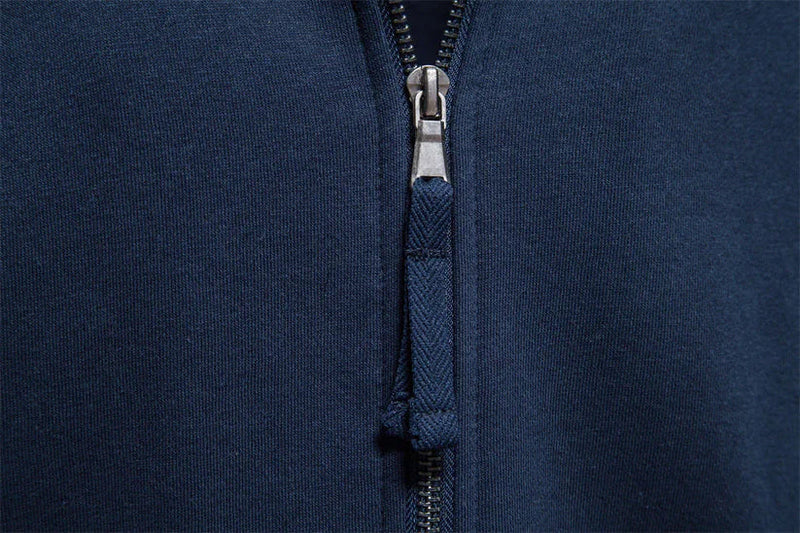 Classic Zip-Up Sweater