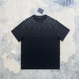 LV T-shirt Gradient Cotton Black
