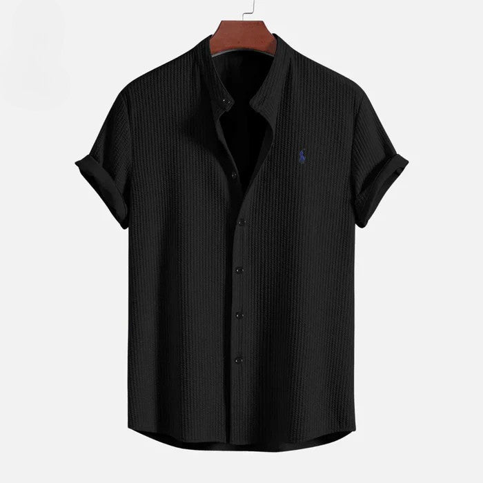 Comfortable relaxed knit shirt