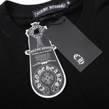 CHRM HRTS T-Shirt Triple Cross Logo Black