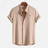 Comfortable relaxed knit shirt