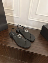 GC Interlocking Thong Sandals - pair on box