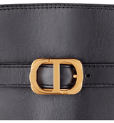 STIVALE EMPREINTE IN PELLE LISCIA NERA