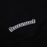 CHRM HRTS Hoodie Black Red Embroidered CH081