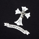 CHRM HRTS Sweatshirt Cross Print Black CH049