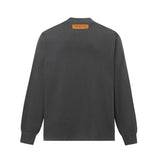 LV Sweatshirt Monogram Embroidered