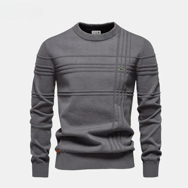 Men's textured knit sweater