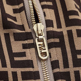FND Set Tracksuit Monogram Beige