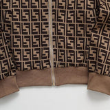 FND Set Tracksuit Monogram Beige