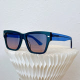 DG Tortoiseshell Square Sunglasses - front flat