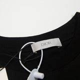 CD T-shirt Embossed Monogram Navy