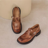 VELDA | ELEGANTI MARY JANES IN PELLE