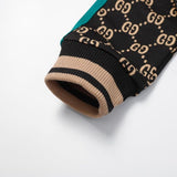 GG hoodie Track Monogram Black GC105