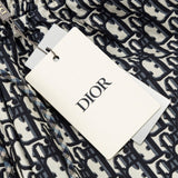 CD Shorts Monogram Navy Side Stripes