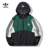 AD™ - Stylish windbreaker jacket with zipper