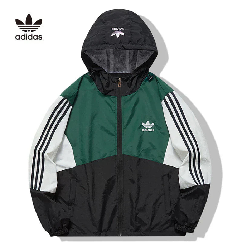AD™ - Stylish windbreaker jacket with zipper