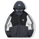 AD™ - Stylish windbreaker jacket with zipper