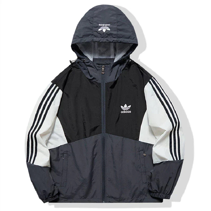 AD™ - Stylish windbreaker jacket with zipper